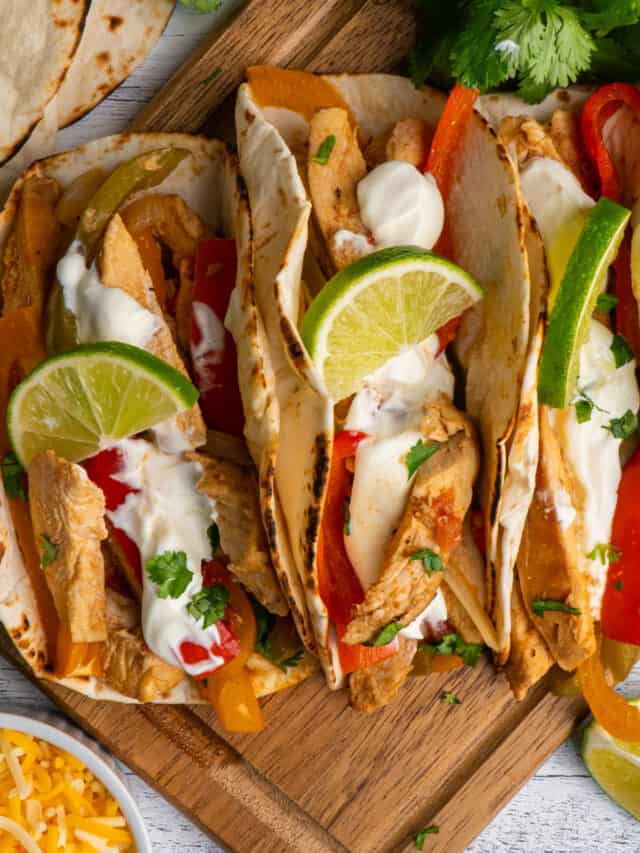 Easy Crock Pot Chicken Fajitas Recipe