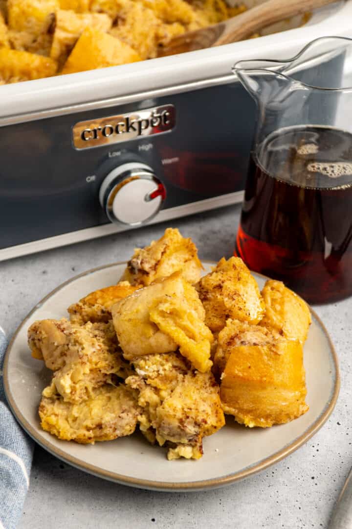 Crock Pot French Toast - Slow Cooker Meals