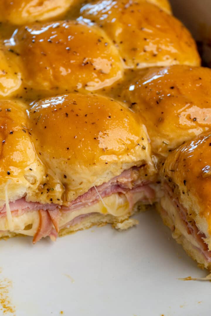 Ham And Cheese Sliders - Slow Cooker Meals