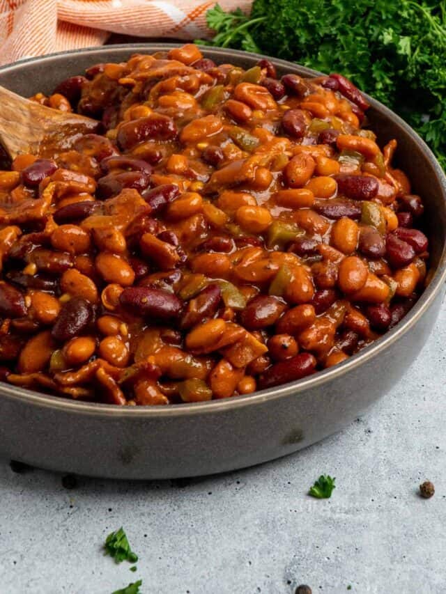 Best Crock Pot Baked Beans with Bacon Recipe