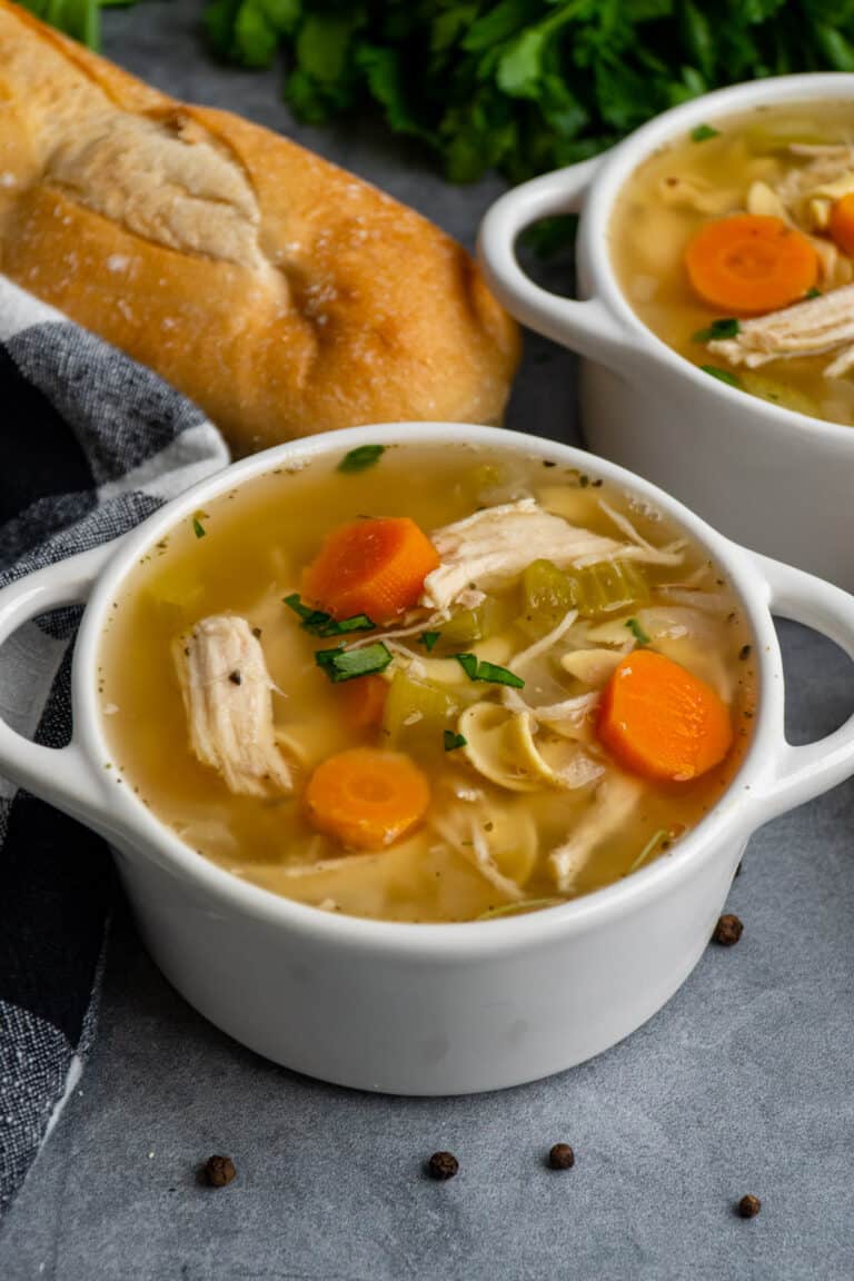 CrockPot Chicken Noodle Soup Slow Cooker Meals