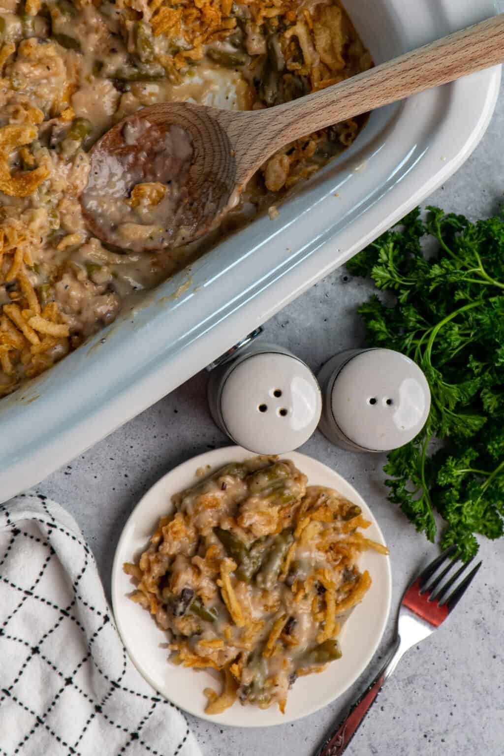 Crock Pot Green Bean Casserole Slow Cooker Meals