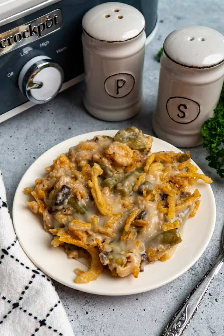 Crock Pot Green Bean Casserole Slow Cooker Meals