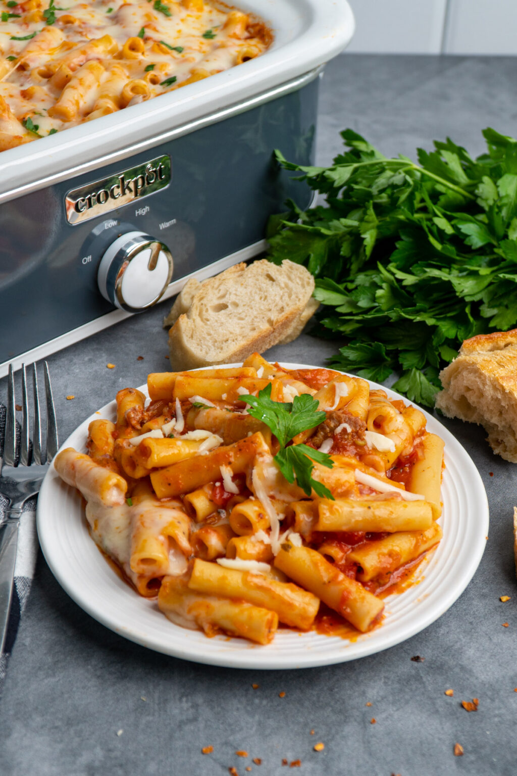 Slow Cooker Baked Ziti Slow Cooker Meals