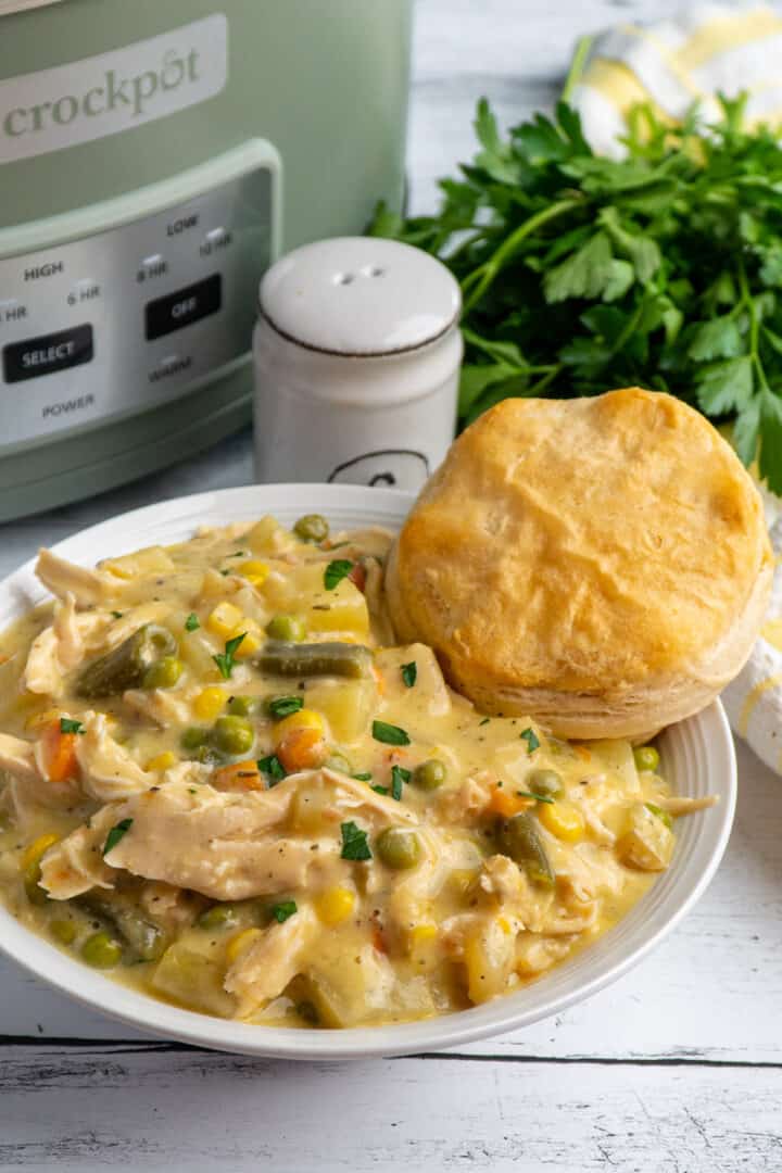 Crock Pot Chicken Pot Pie Slow Cooker Meals