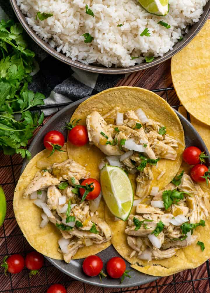 Crock Pot Salsa Verde Chicken Slow Cooker Meals