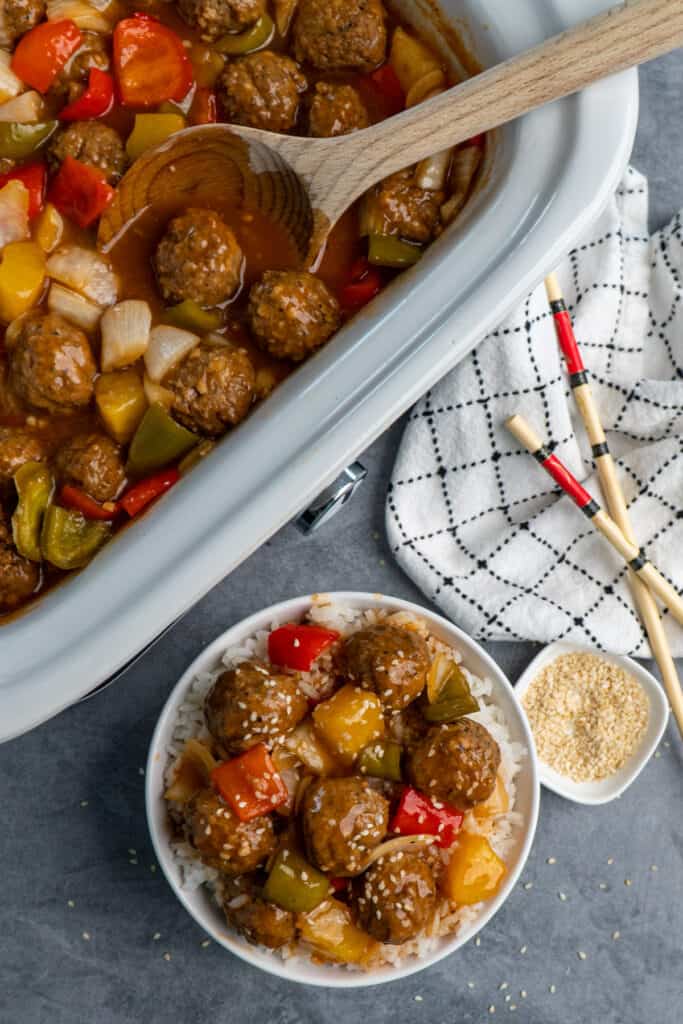 Crock Pot Sweet And Sour Meatballs Slow Cooker Meals