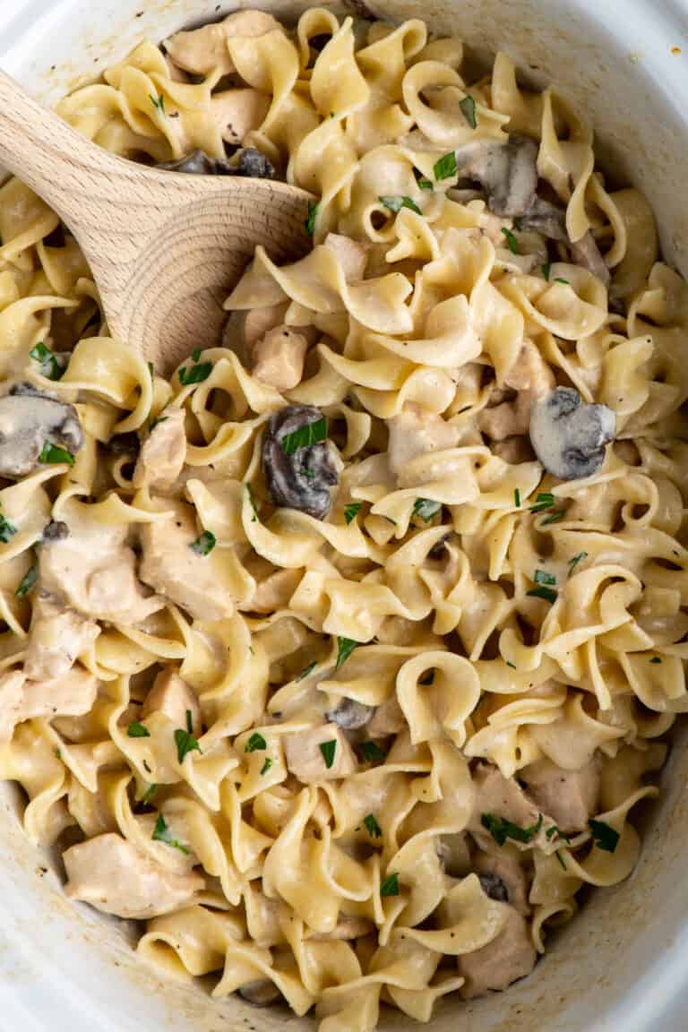 Slow Cooker Chicken Stroganoff - Slow Cooker Meals