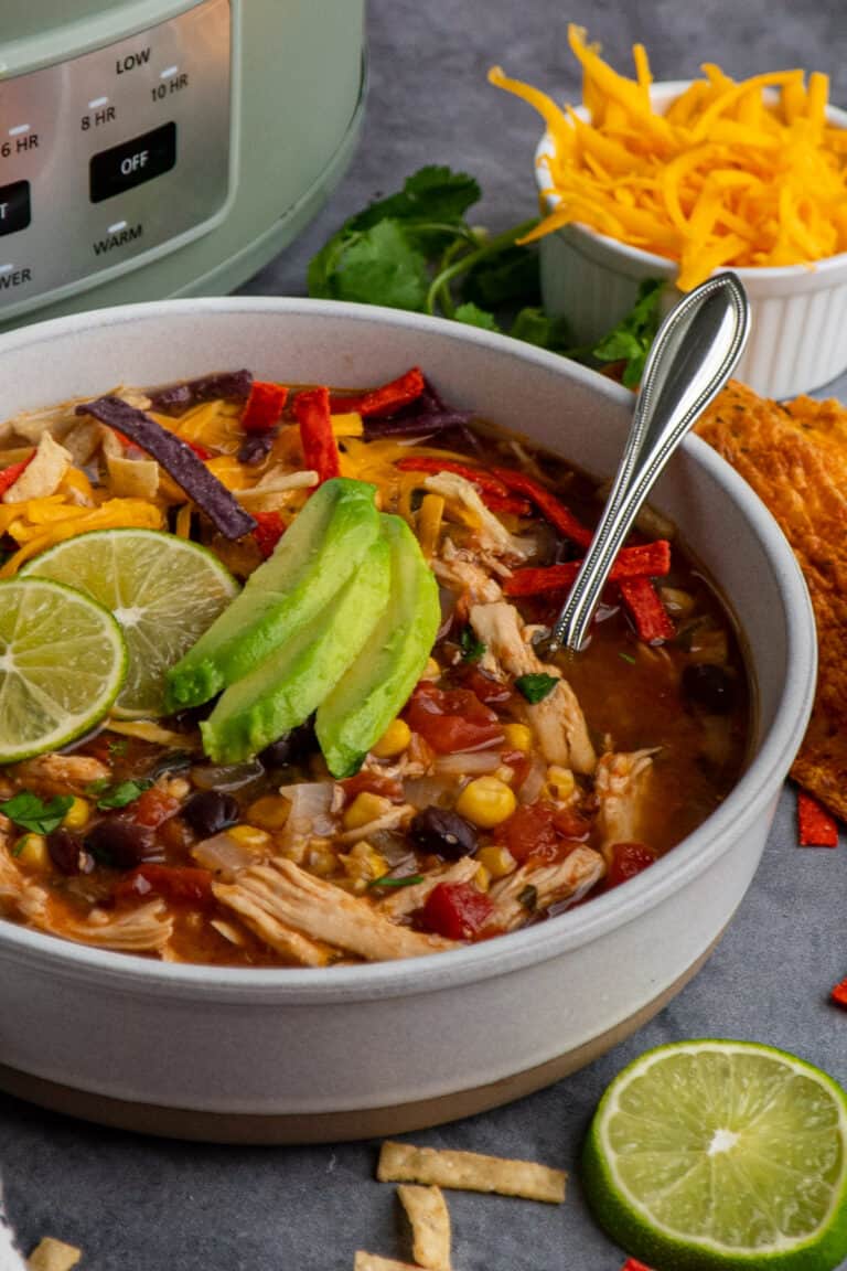 Crock Pot Chicken Tortilla Soup Slow Cooker Meals