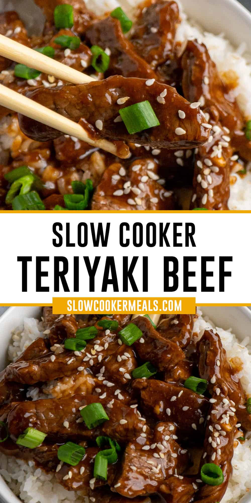 Slow Cooker Teriyaki Beef