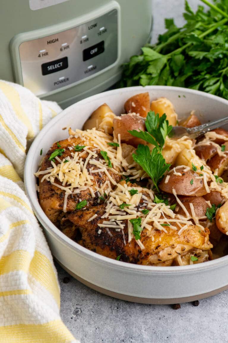 Slow Cooker Garlic Parmesan Chicken Slow Cooker Meals