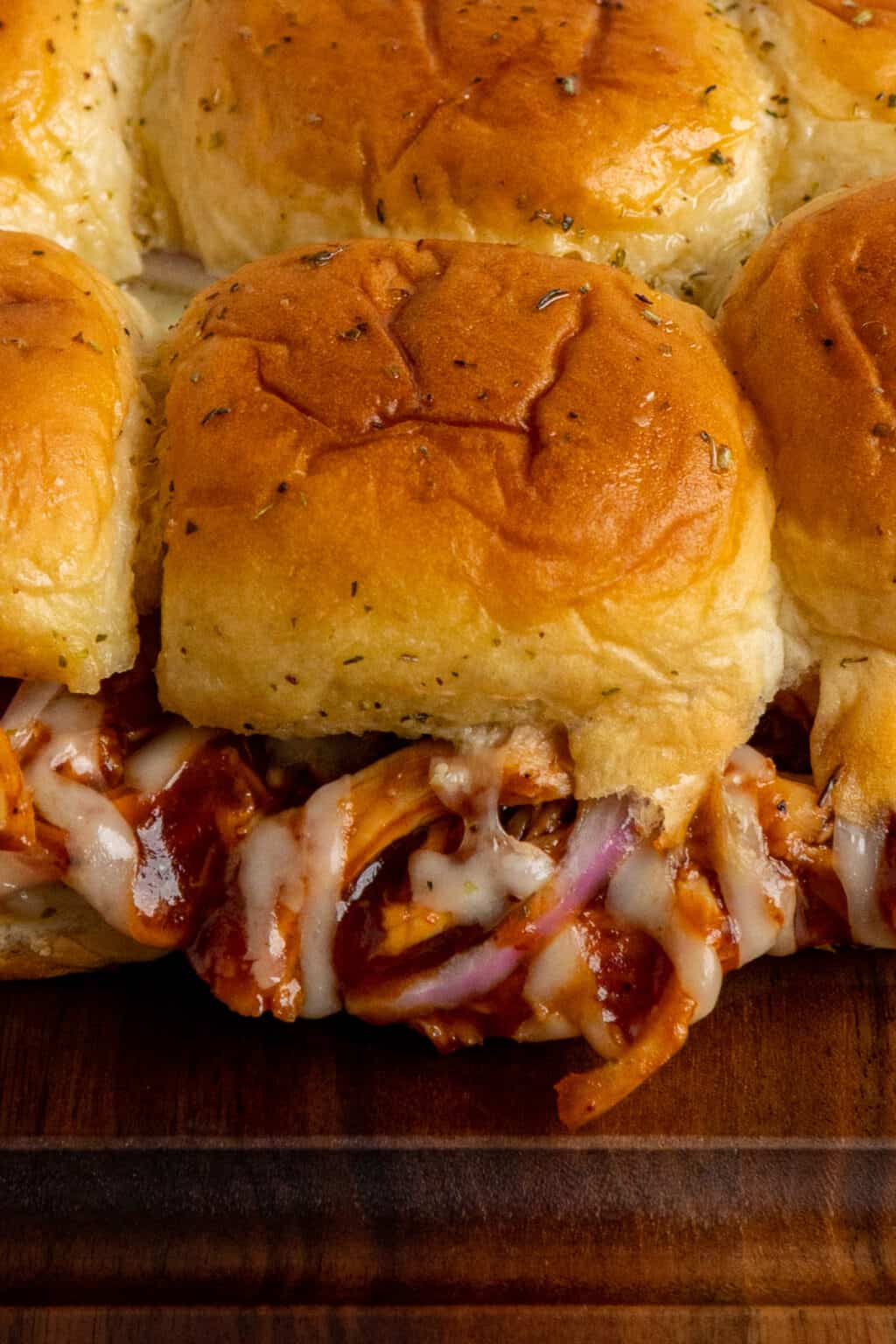 BBQ Chicken Sliders - Slow Cooker Meals