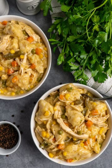 Crock Pot Chicken and Dumplings - Slow Cooker Meals