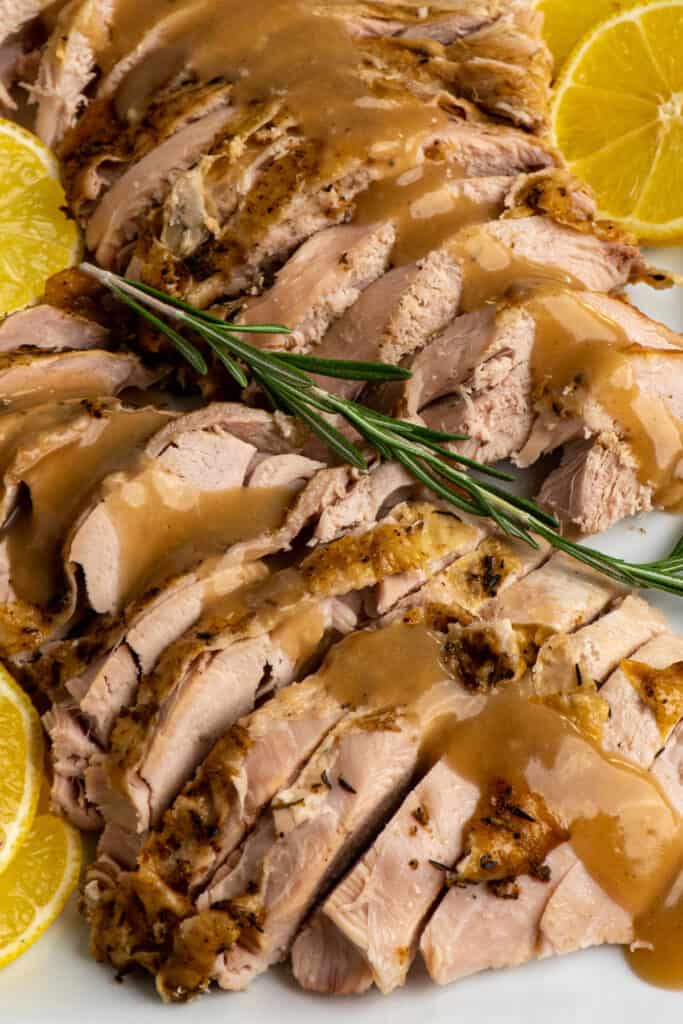 Slow Cooker Turkey Breast {So Juicy}