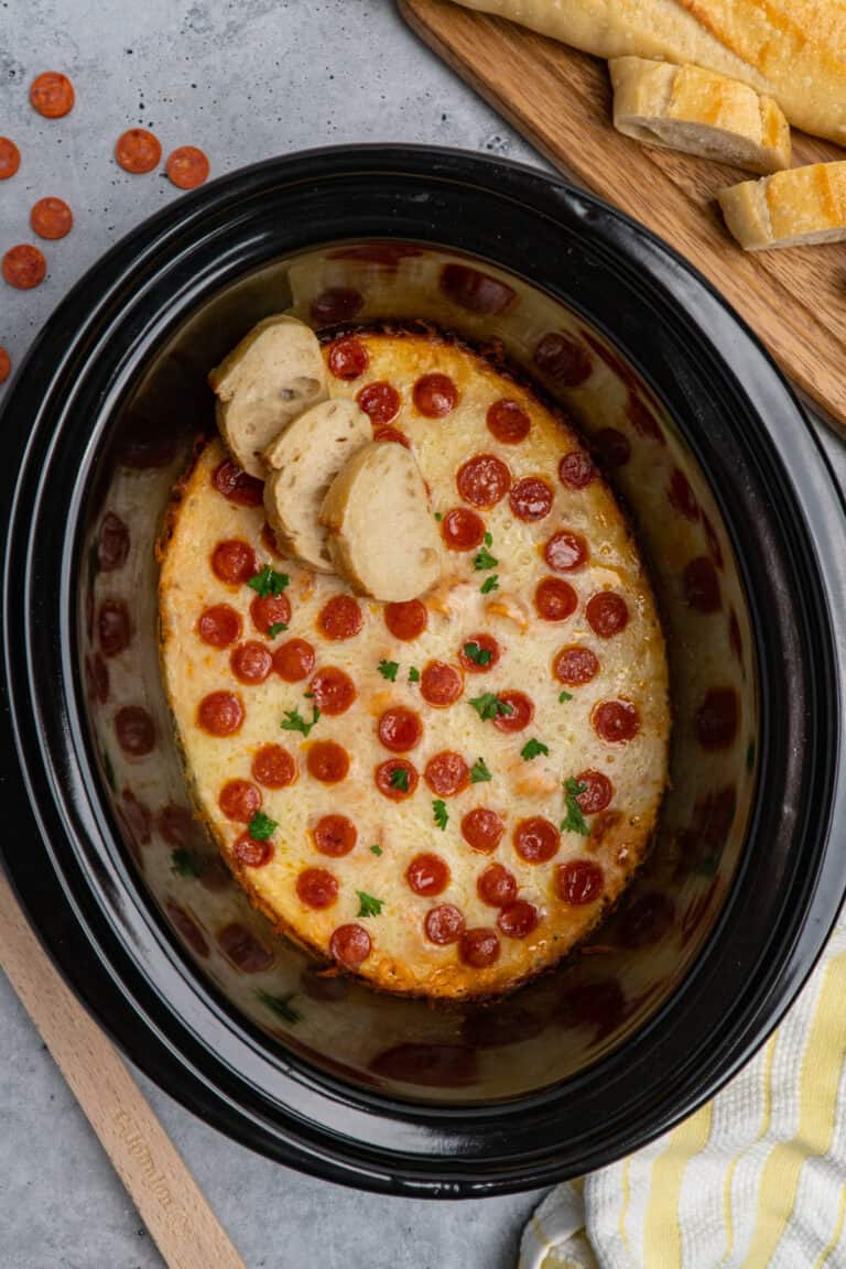 Best Crock Pot Pizza Dip