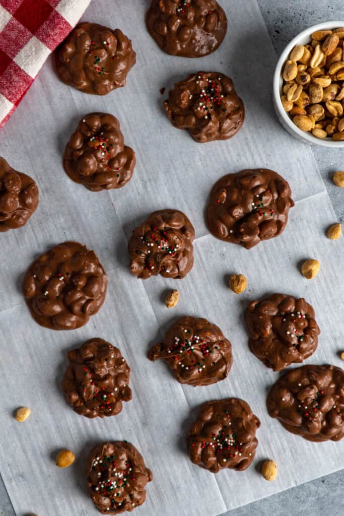 Crockpot Chocolate Peanut Clusters Slow Cooker Meals