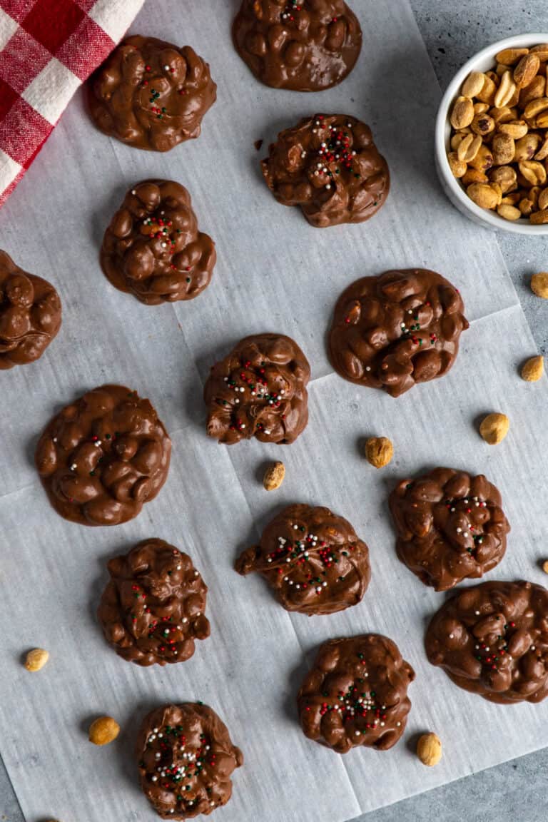 Crockpot Chocolate Peanut Clusters Slow Cooker Meals