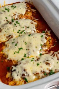 Crock Pot Chicken Parmesan