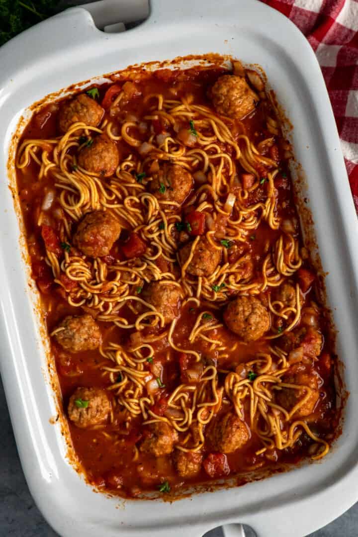 Crock Pot Spaghetti And Meatballs - Slow Cooker Meals