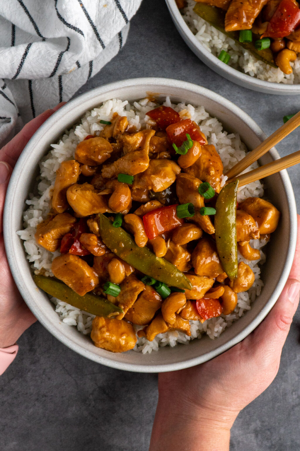 Slow Cooker Cashew Chicken