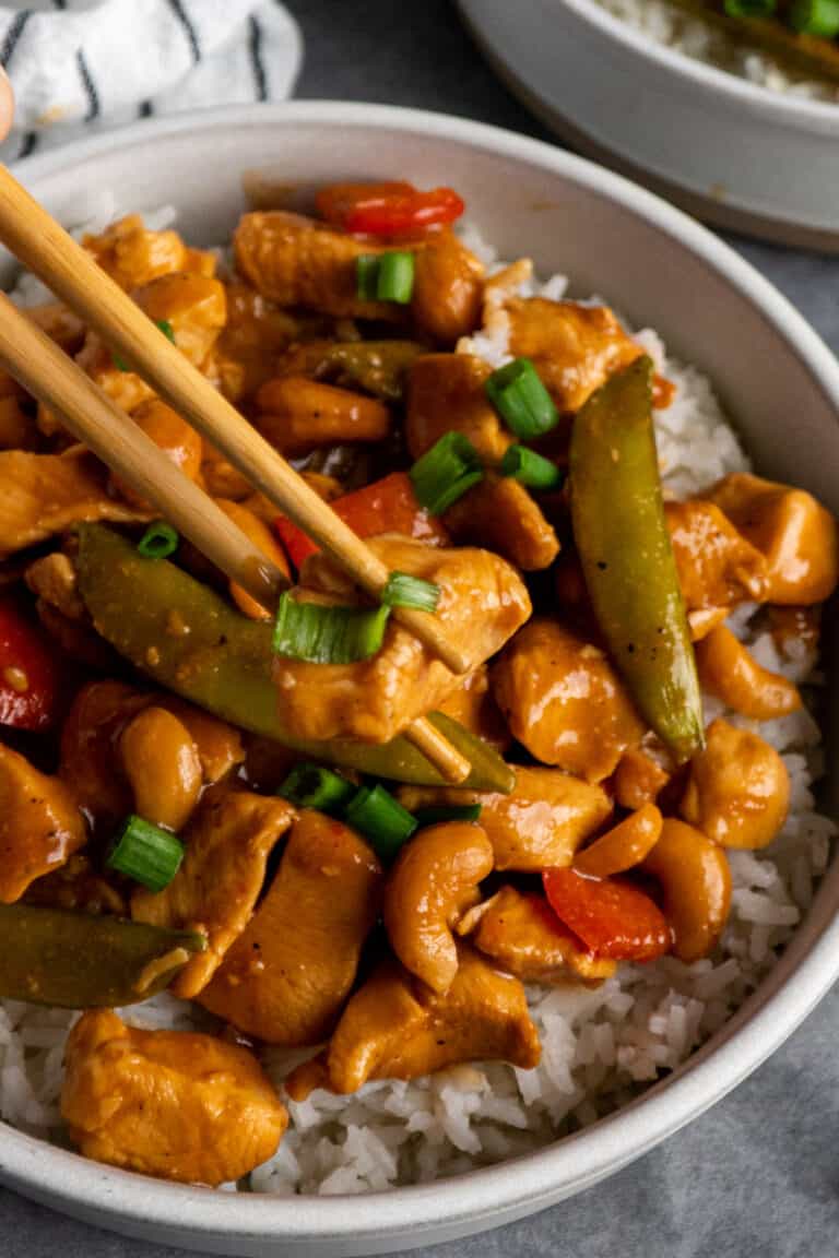 Slow Cooker Cashew Chicken