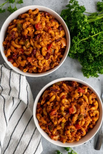 Crock Pot Chili Mac - Slow Cooker Meals