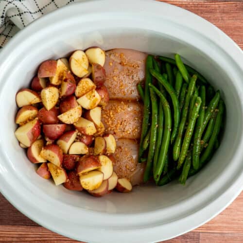 Slow Cooker Green Beans and Potatoes Recipe