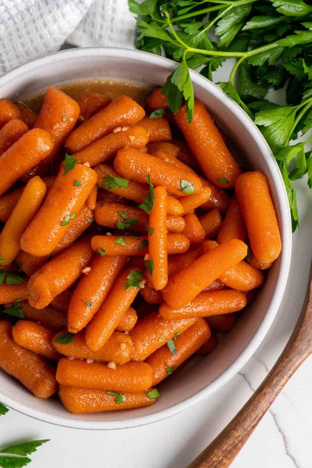 Crock Pot Glazed Carrots - Slow Cooker Meals