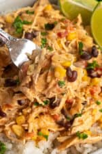 Crock Pot Fiesta Chicken - Slow Cooker Meals
