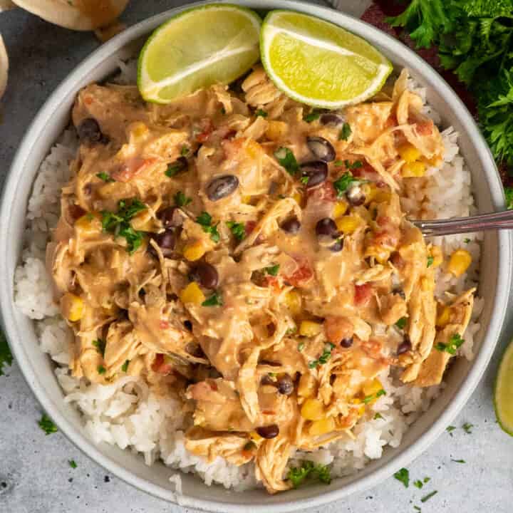 Crock Pot Fiesta Chicken - Slow Cooker Meals