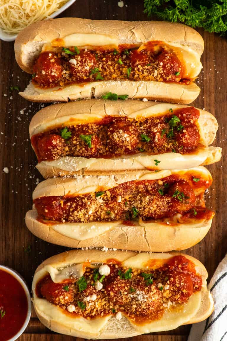 Crock Pot Meatball Subs