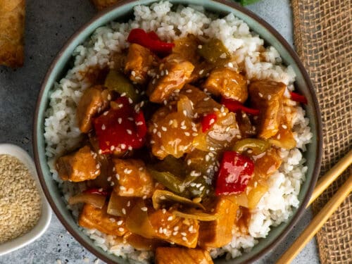 Crock Pot Sweet and Sour Pork (甜酸猪肉)
