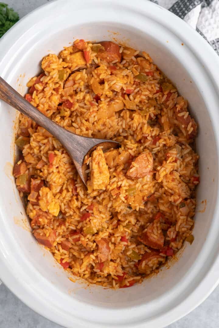 Easy Crock Pot Jambalaya