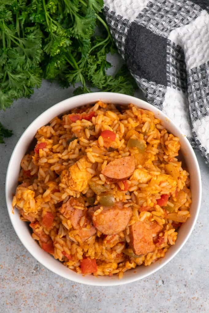 Easy Crock Pot Jambalaya Slow Cooker Meals   Crock Pot Jambalaya 4 683x1024 