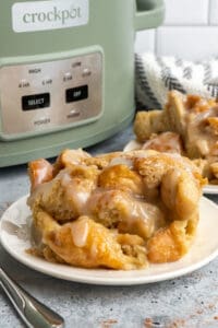 Crock Pot Bread Pudding - Slow Cooker Meals