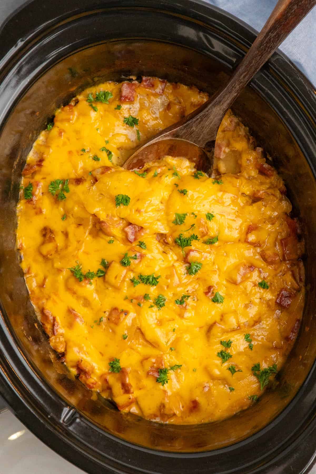 Crock Pot Scalloped Potatoes And Ham - Slow Cooker Meals